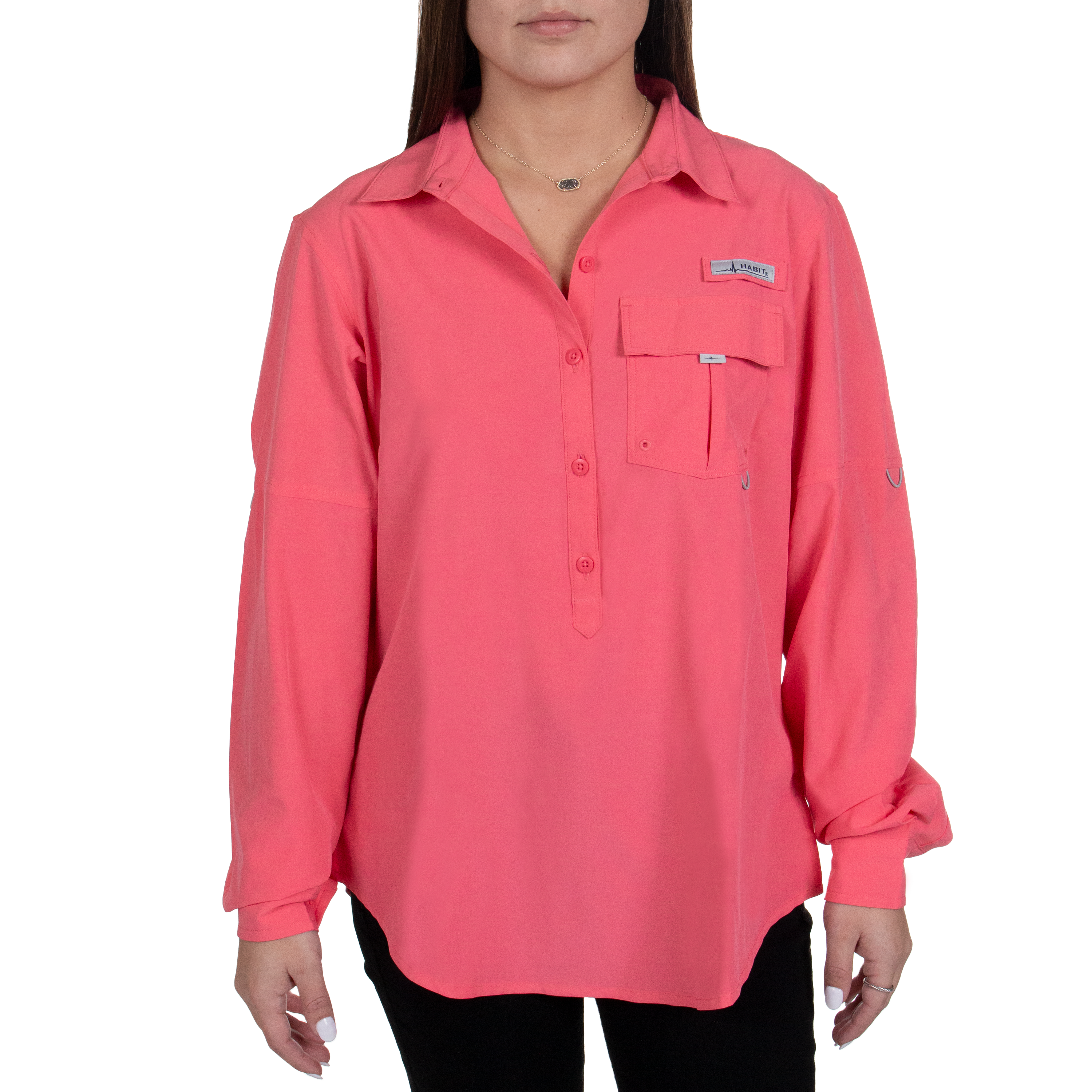TS10035 - Habit - Trapper Junction Long Sleeve River Shirt - Women’s - CLOSEOUT