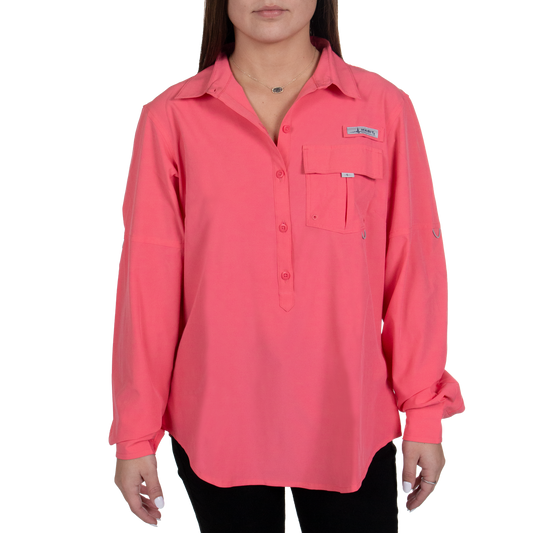 TS10035 - Habit - Trapper Junction Long Sleeve River Shirt - Women’s - CLOSEOUT