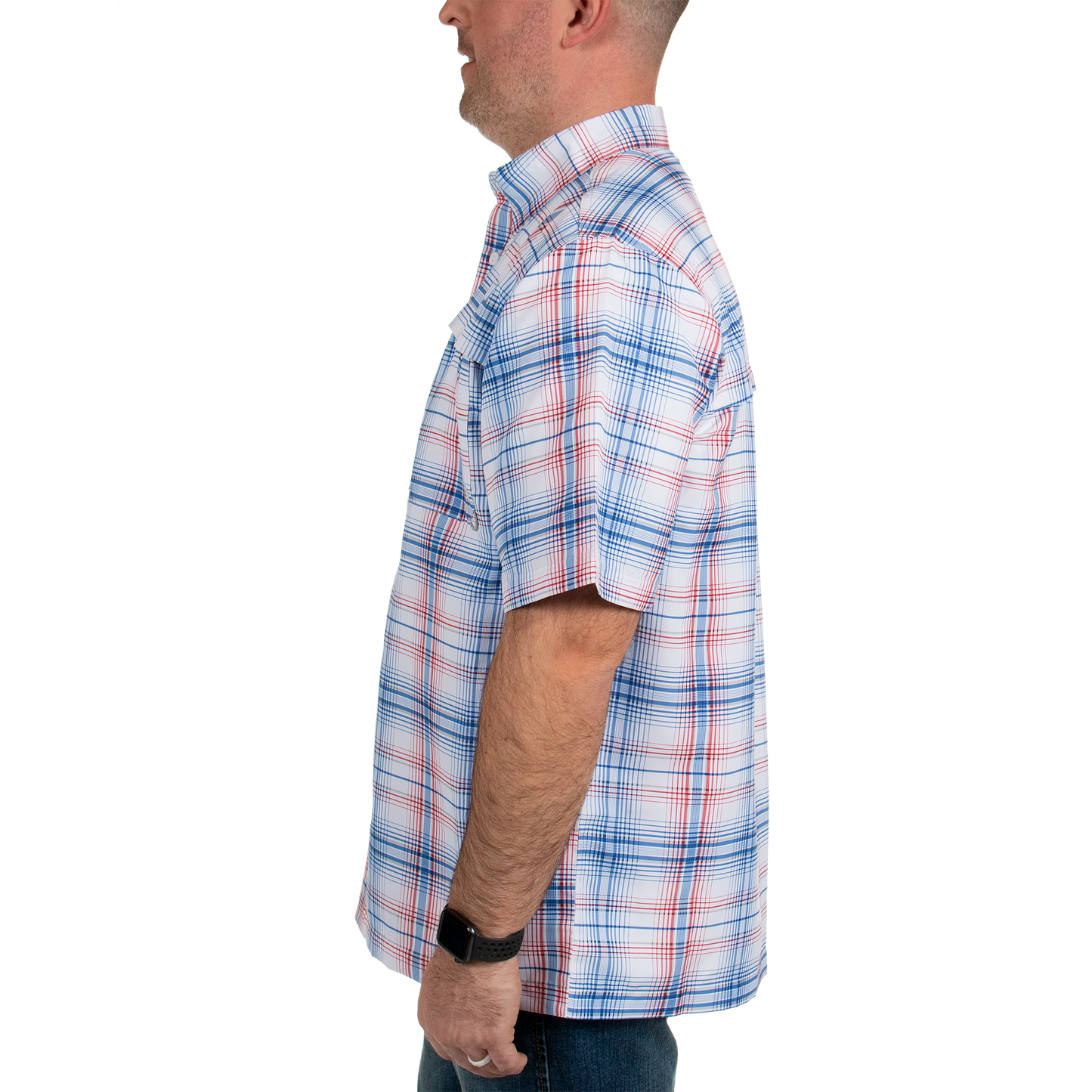 TS10294 - Habit - Americana Short Sleeve River Guide Fishing Shirt - Men's - CLOSEOUT