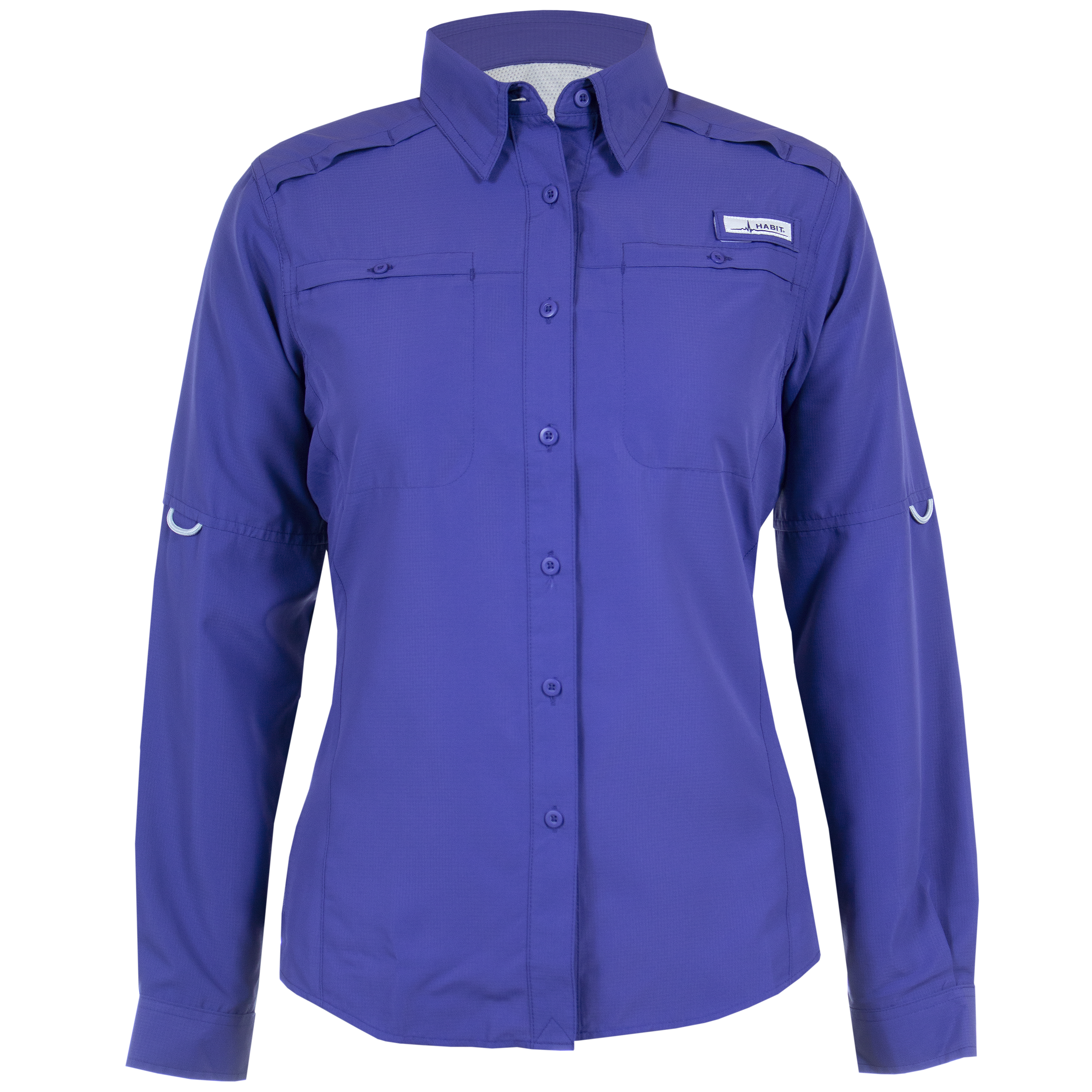 TS1350 - Habit - Shell Cove River Shirt Long Sleeve - Ladies - CLOSEOUT