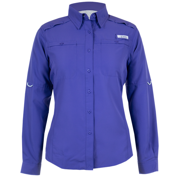 TS1350 - Habit - Shell Cove River Shirt L/S - Ladies - CLOSEOUT