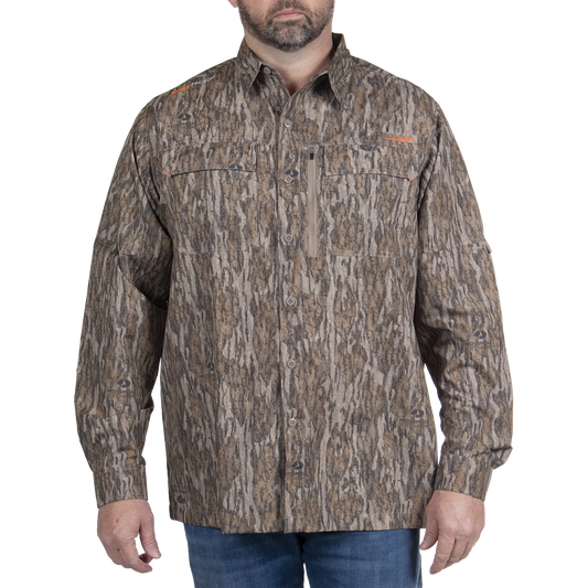 TS1477 - Habit - Hatcher Pass Long Sleeve Camo Guide Shirt - Men's - CLOSEOUT