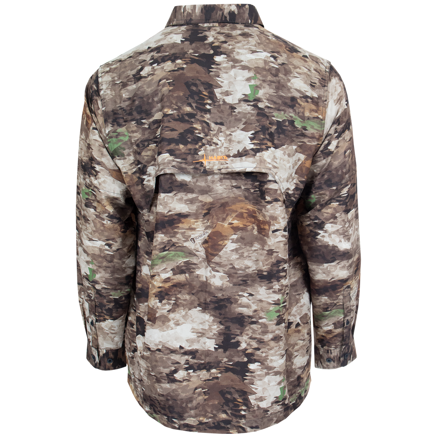 TS1482 - Habit - Outfitter Junction Long Sleeve Camo Shirt-Raider - Men's - CLOSEOUT