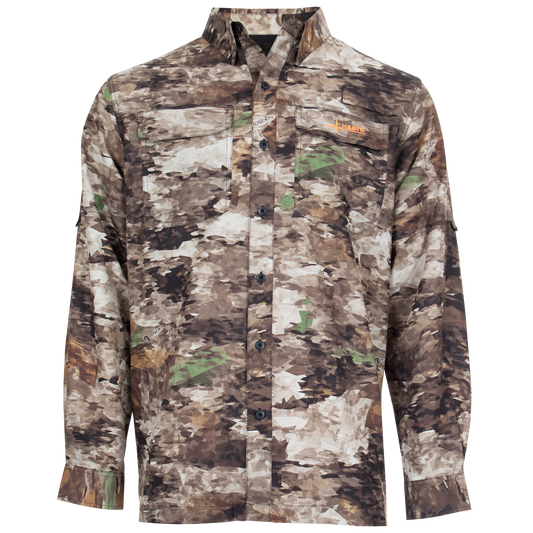 TS1482 - Habit - Outfitter Junction Long Sleeve Camo Shirt-Raider - Men's - CLOSEOUT