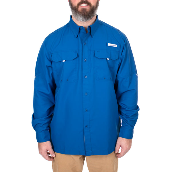 TS1488 -  Habit Branded L/S River Shirt - Men's