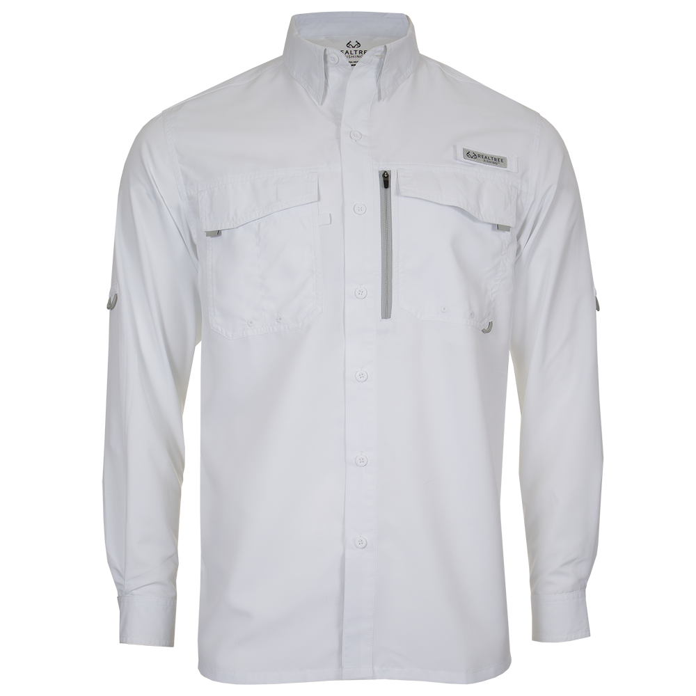 TS1546 - Realtree - Long Sleeve Fishing Guide Shirt - CLOSEOUT