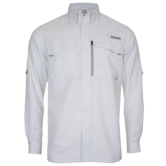 TS1546 - Realtree - Long Sleeve Fishing Guide Shirt - CLOSEOUT