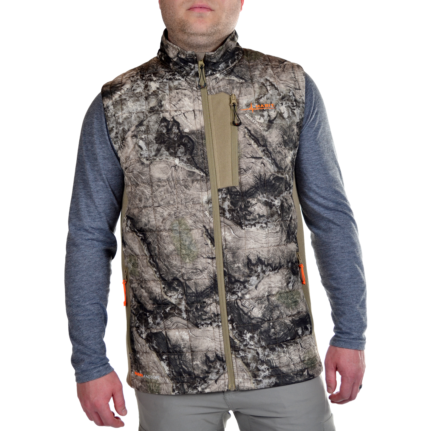 VT10017 - Habit - Red Cedar Lake Hybrid Puffer Vest - Men's - CLOSEOUT