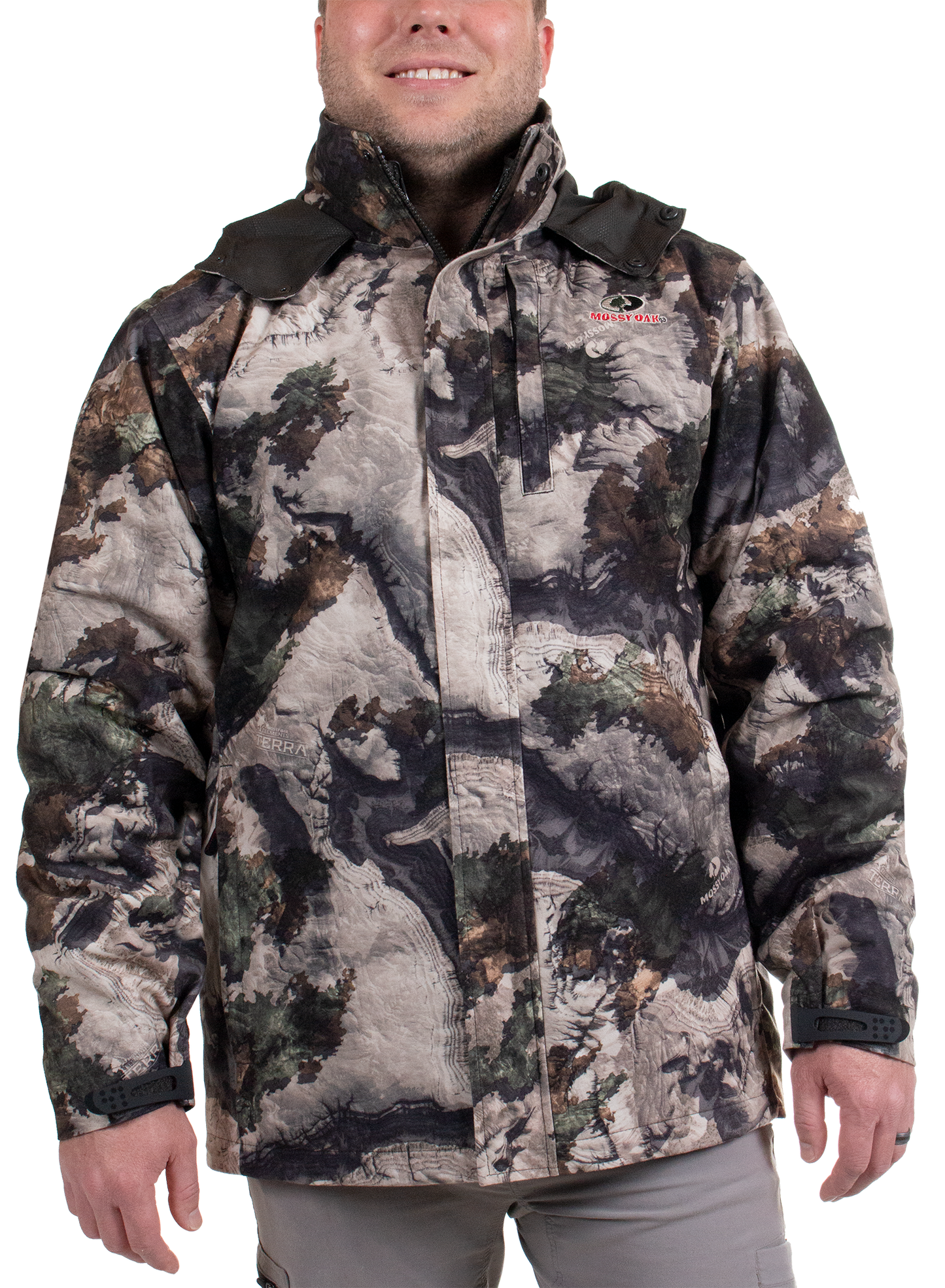 WJ10035 - Mossy Oak Men's 4-in-1 Hunting Parka - CLOSEOUT