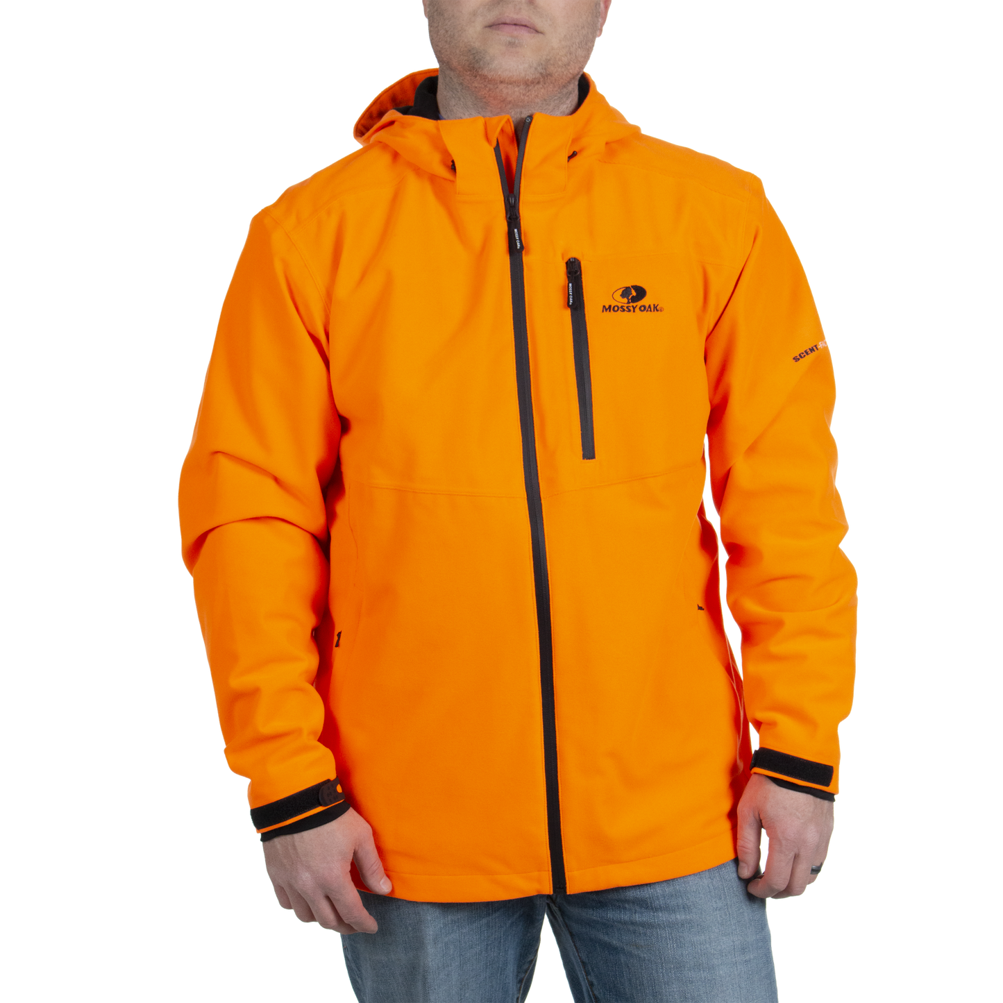 WJ10042 - Mossy Oak Men's Scent Factor Hunting Jacket - CLOSEOUT