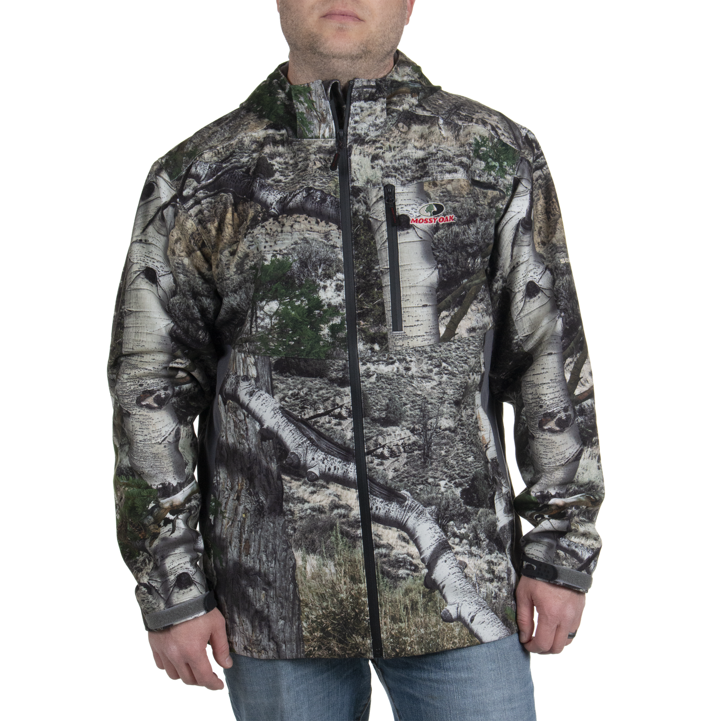 WJ10042 - Mossy Oak Men's Scent Factor Hunting Jacket - CLOSEOUT