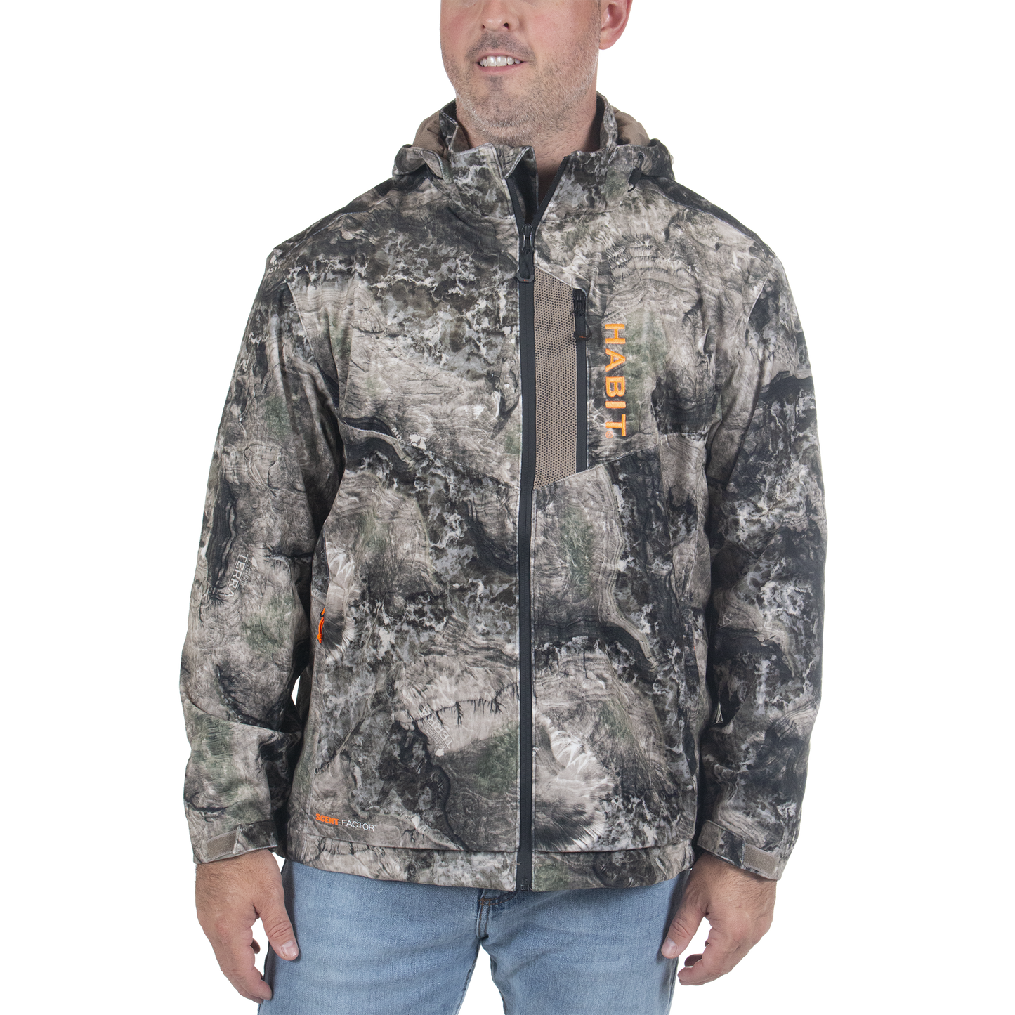 WJ10056 -  Habit - Ripley Trail Stretch Waterproof Jacket - Men's