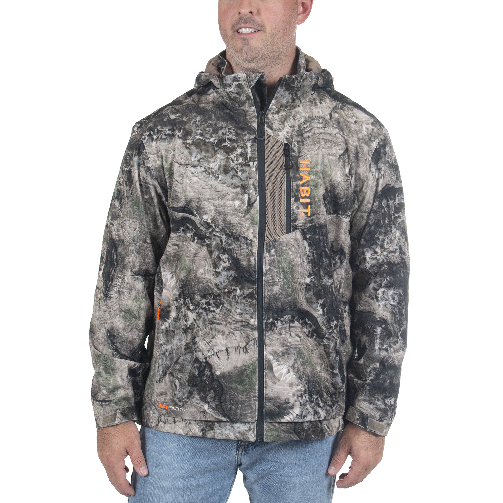 WJ10056 -  Habit - Ripley Trail Stretch Waterproof Jacket - Men's
