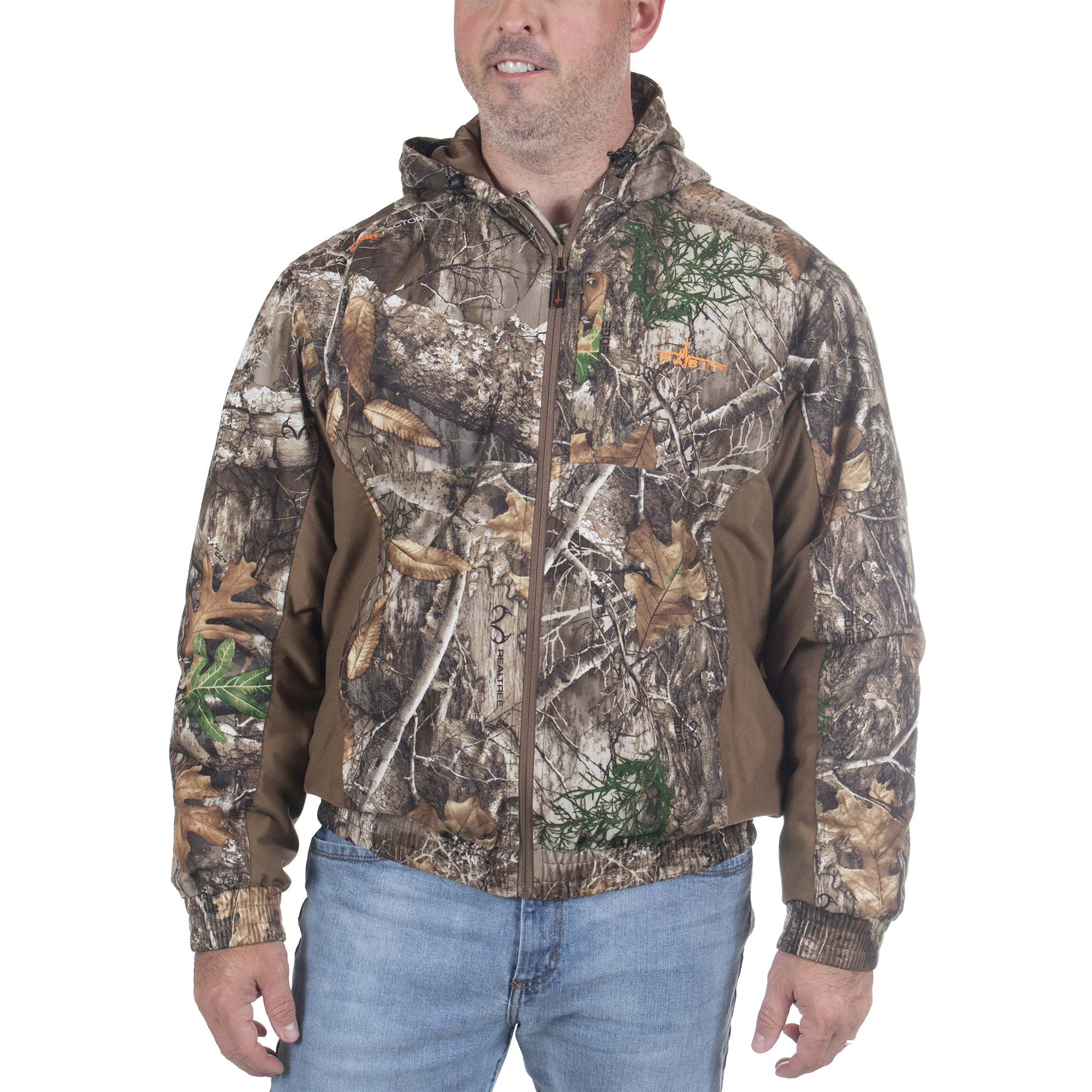 WJ657 - Habit - Cedar Branch Insulated Waterproof Bomber - Men's - CLOSEOUT