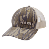 AC10149 - Habit - Six Panel Mesh Back Embroidered Hat